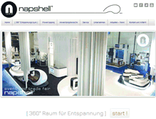 Tablet Screenshot of napshell.com
